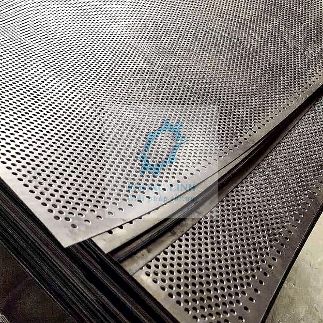 sắt đục lỗ tròn